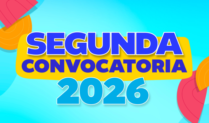 Anuncio de la segunda convocatoria de becas de 2026.