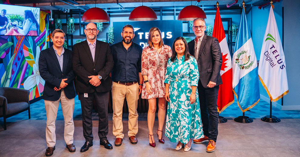 Inauguración de la sede de TELUS Digital en Miraflores, zona 11.